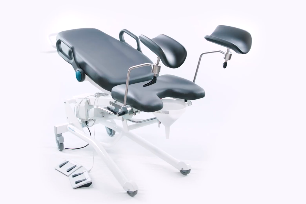 Reclined medical chair